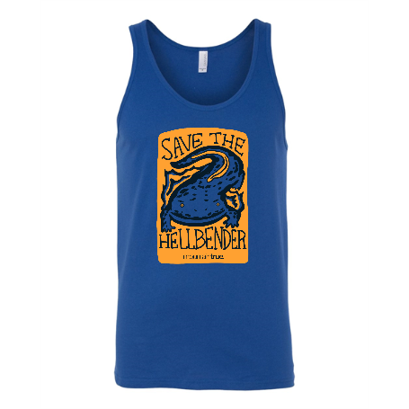 Hellbender Tank Top (Royal Blue)