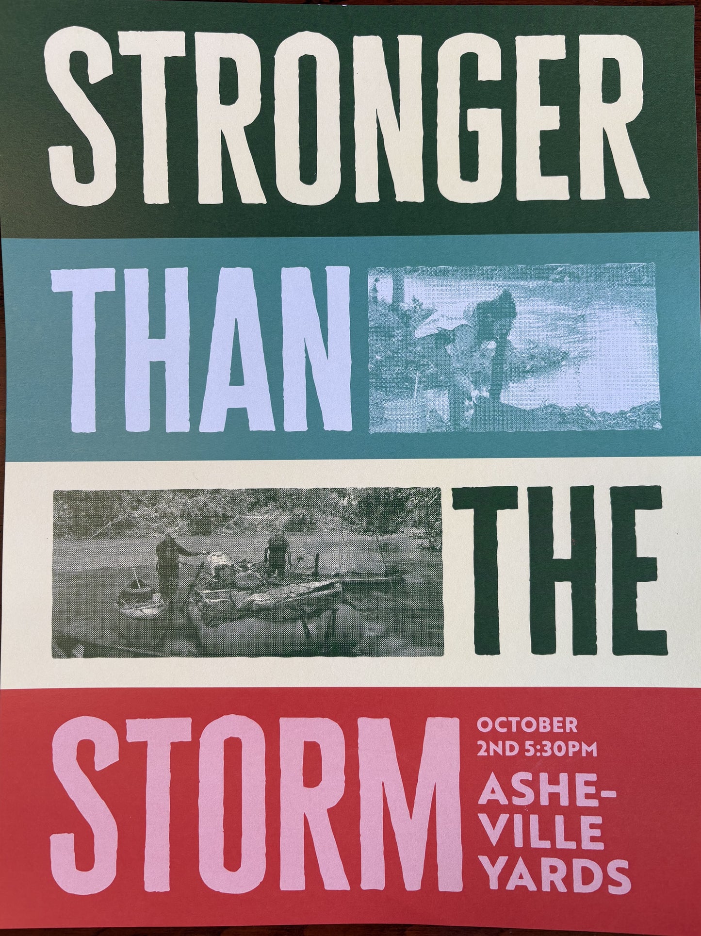 Stronger than the Storm Commemorative Poster (Limited-Edition)