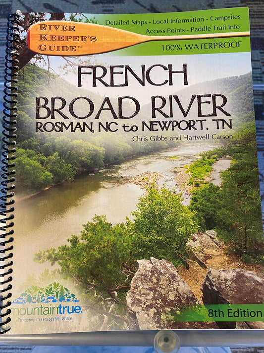 French Broad River Map